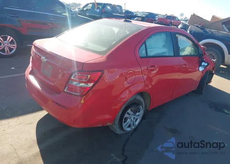 2017 Chevrolet Sonic Ls Auto from USA, damaged, VIN 1G1JB5SH8H4157495